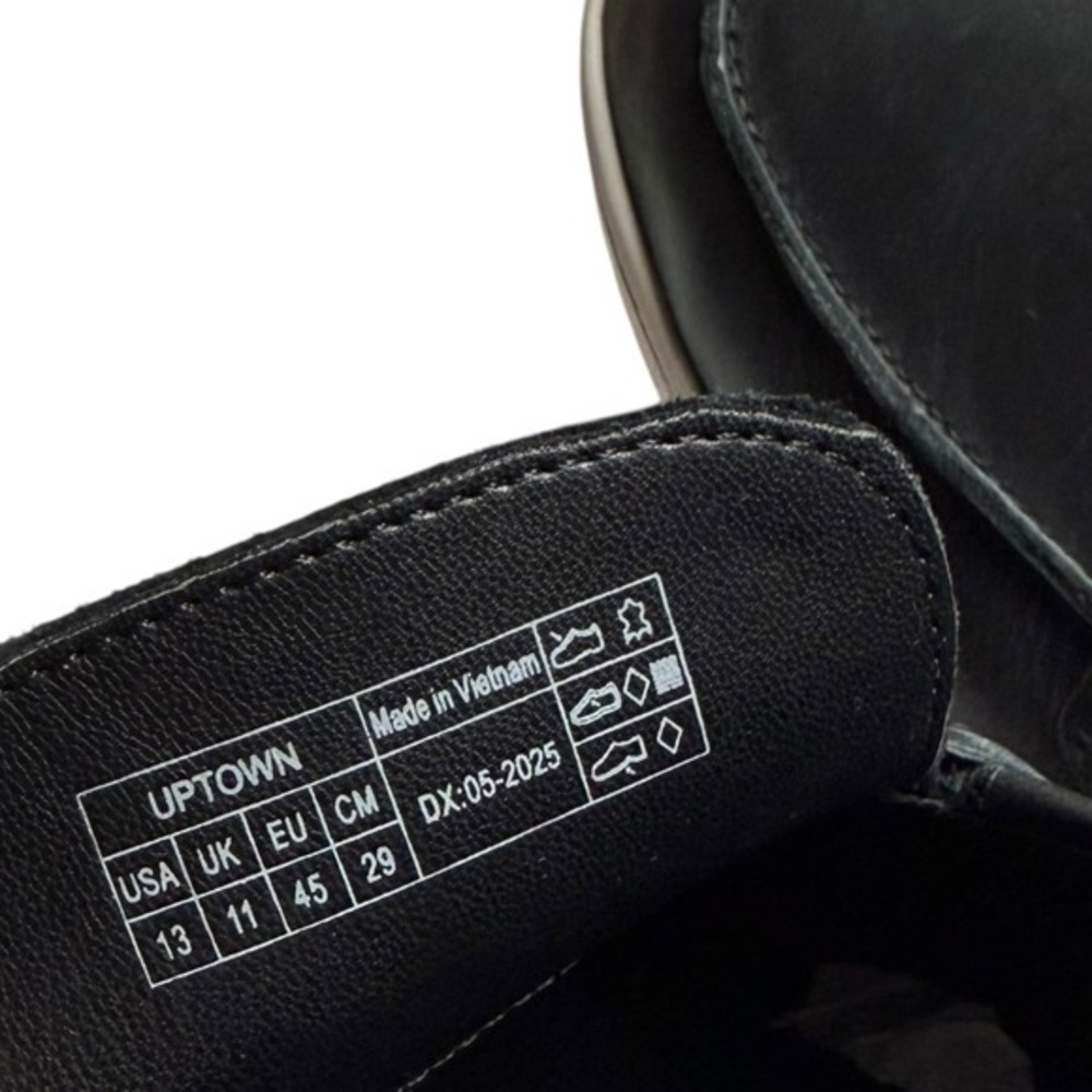 NEW Vionic Uptown Black Leather Penny Loafer Sneaker Women's Size 13 - Picture 8 of 10